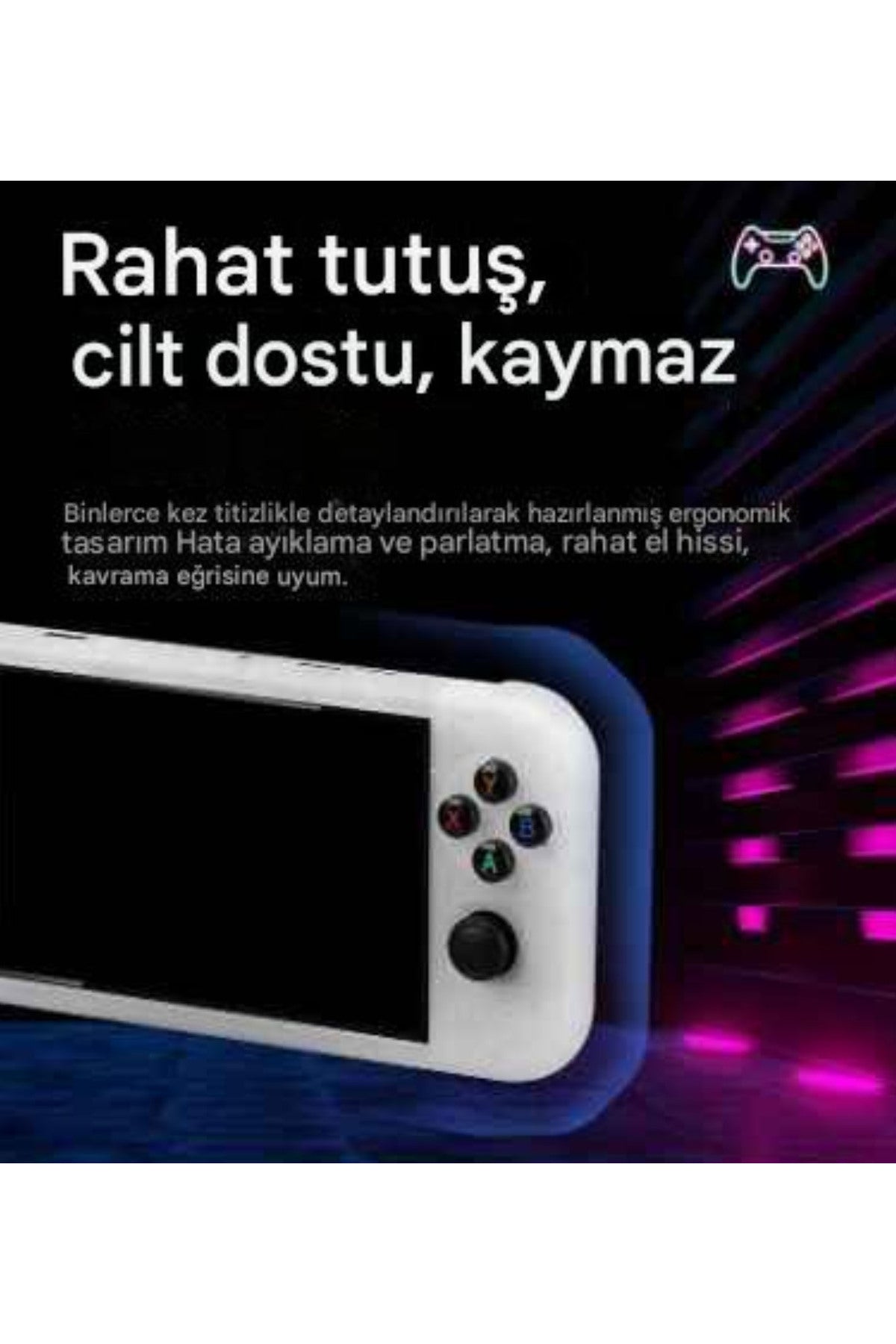 RG50XX Retro Oyun Konsolu,5 İnç HD IPS Ekran,Çift Joystick,64GB Kart,Linux Sistem,HD TV Out Konsol
