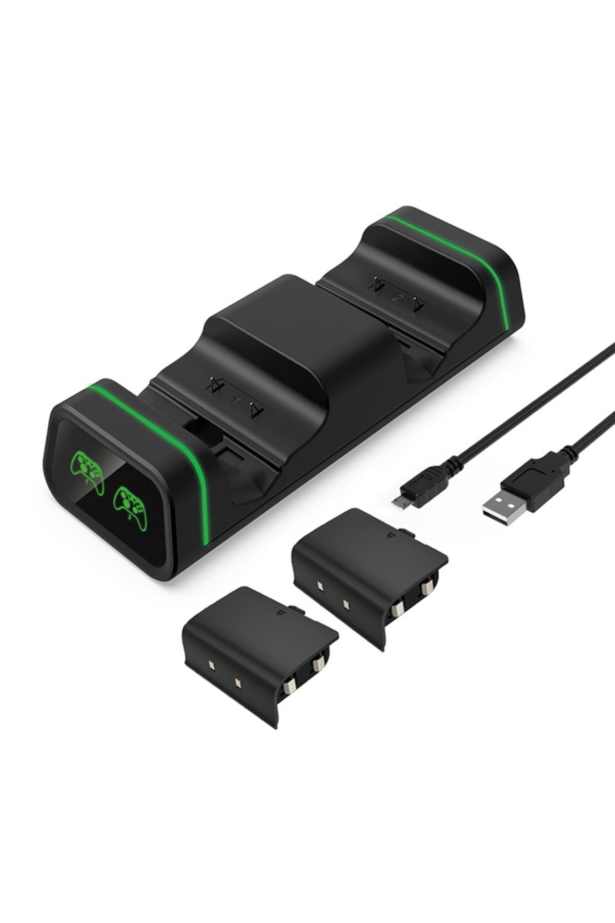 Dobe Tyx-19006 Led Xbox One-X-S 800Mah Joystick Pil Şarj Stand