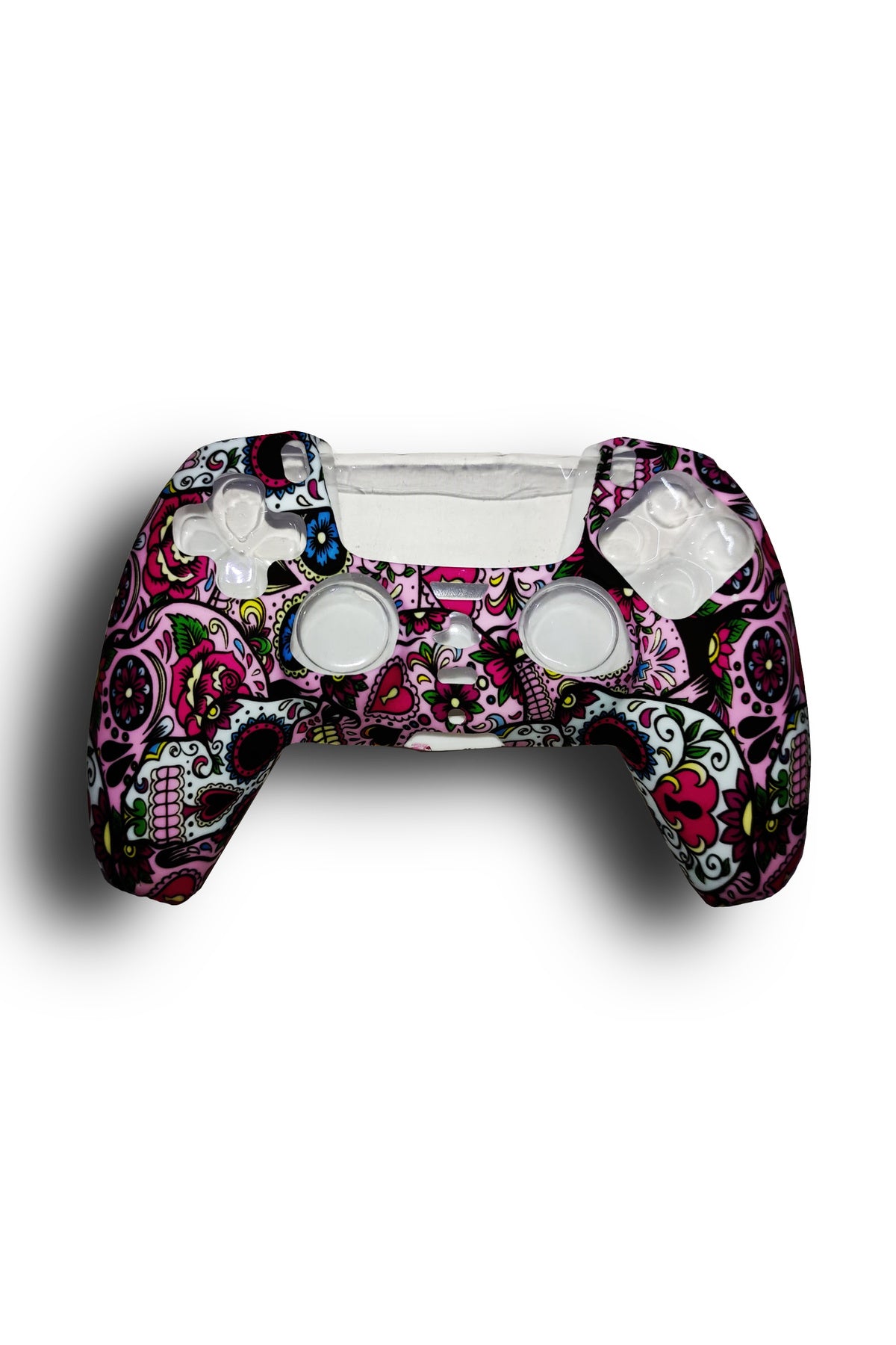 Ps5 Controller Kuru Kafa Serisi Desenli Koruyucu Silikon Kılıf Model-11