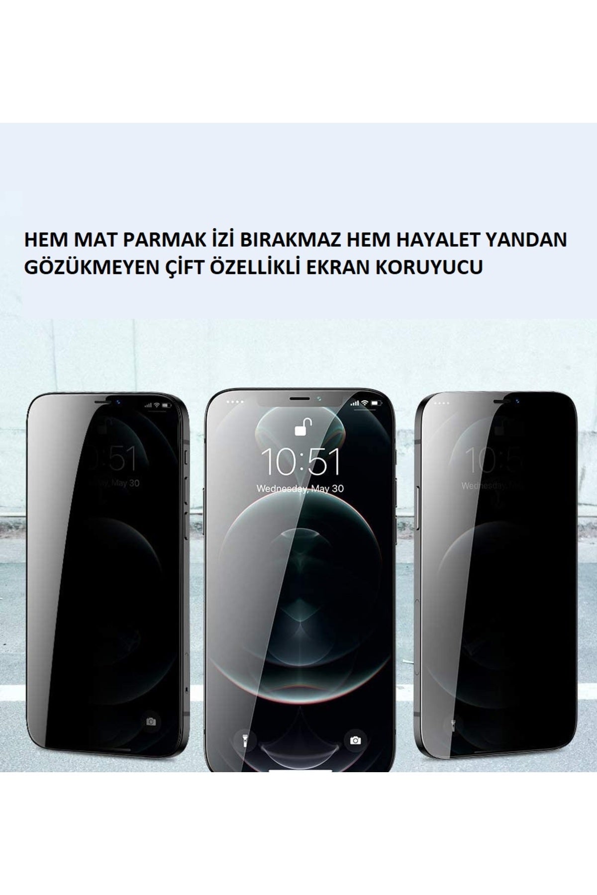Iphone 11 Mat Hayalet Seramik Ekran Koruyucu