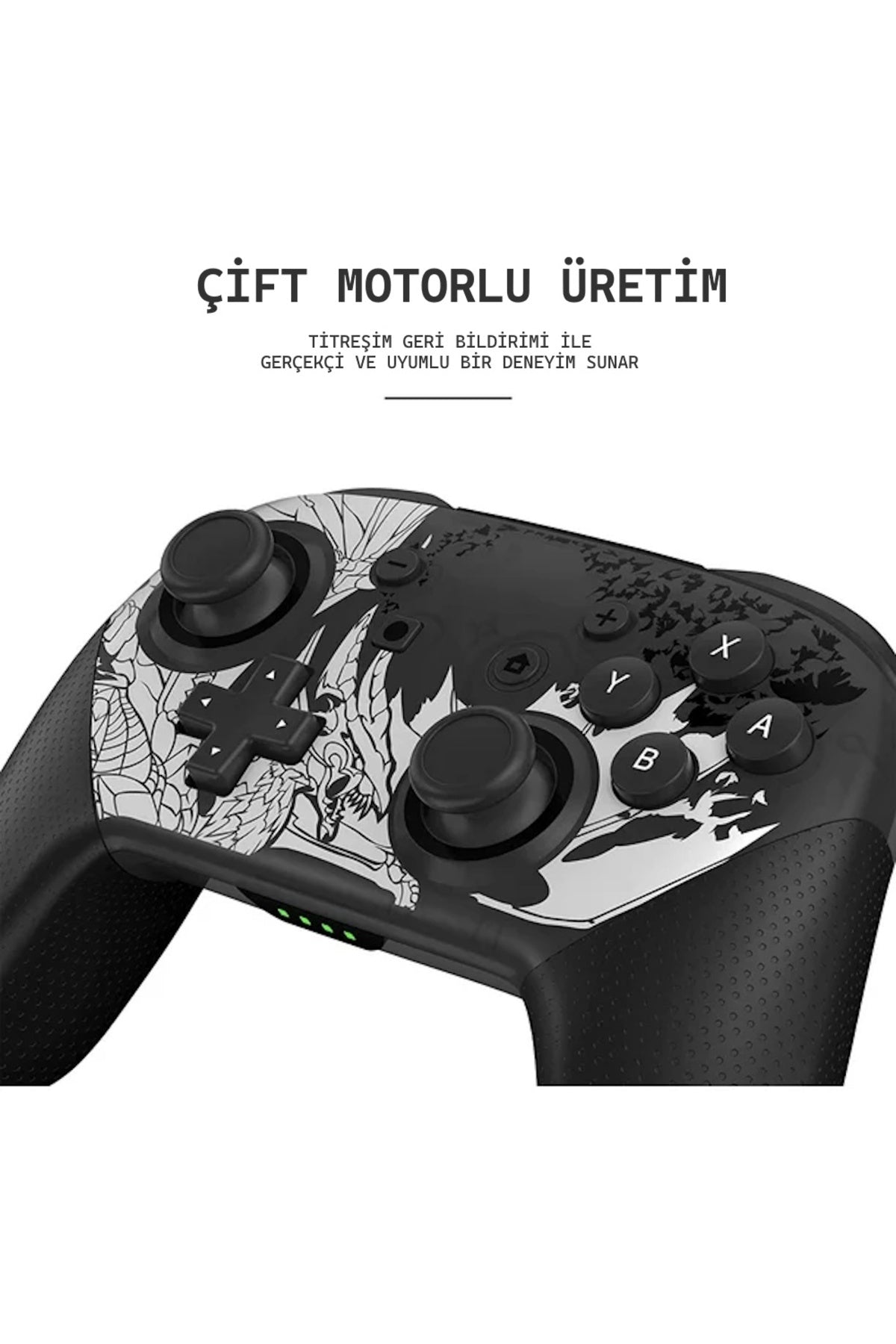 Nintendo Switch PRO Monster Hunter Rise Controller Gamepad