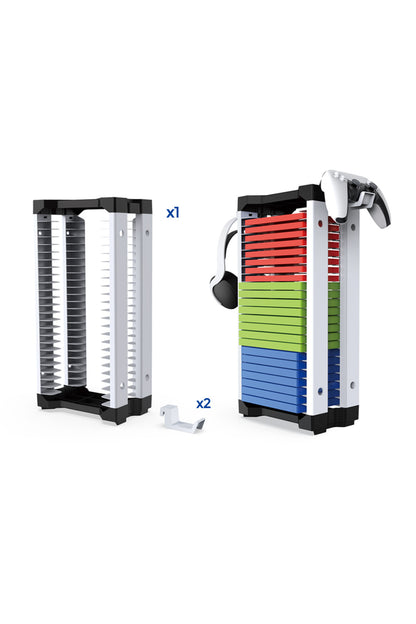 Ty-2847 Oyun Diski Depolama Standı Ps4/ps5/nintendo Switch/xbox Oyun Kartı İçin