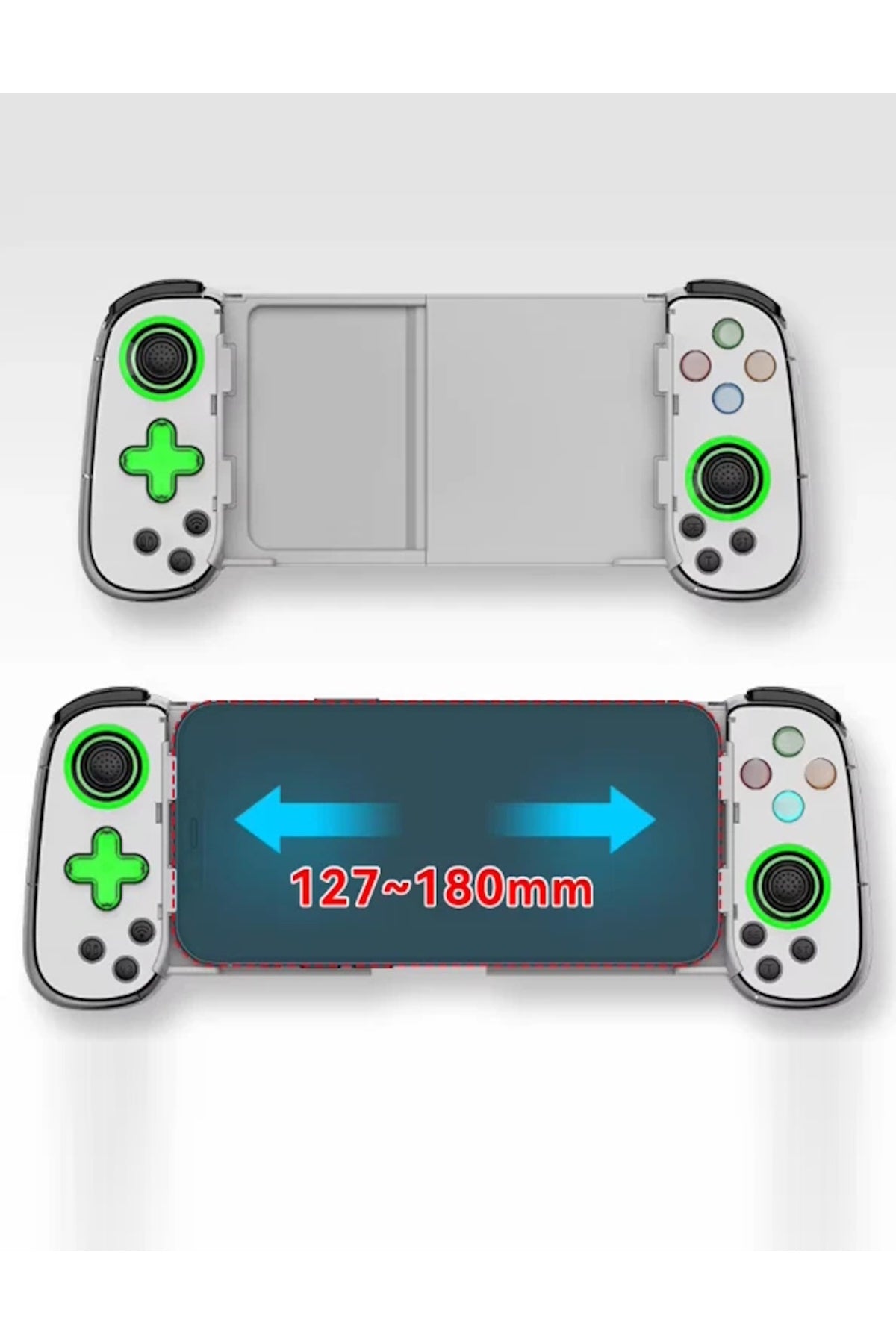 Telefon/Tablet Uyumlu Kablosuz Tutucu Gamepad - D7