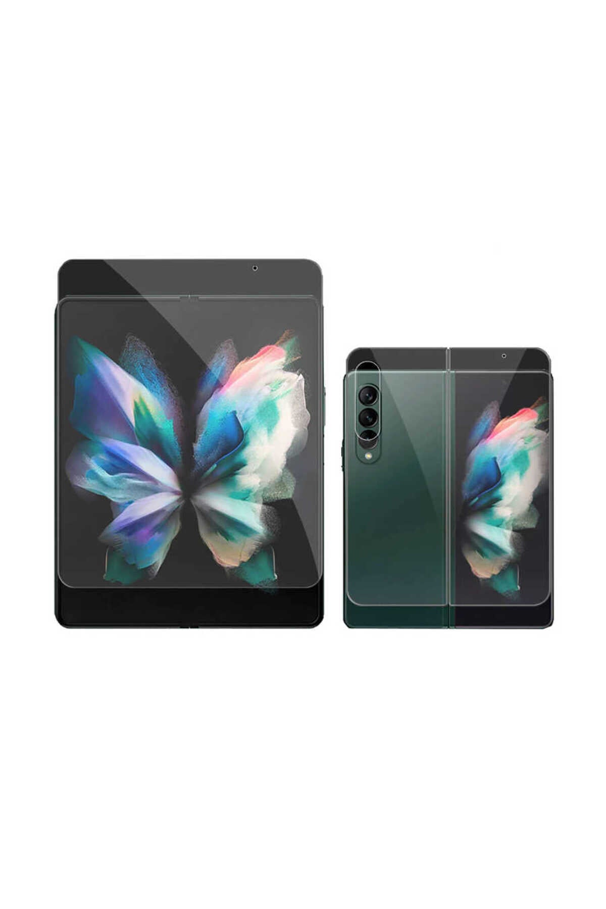 Galaxy Uyumlu Z Fold 4 3d Side Glass Ekran Koruyucu