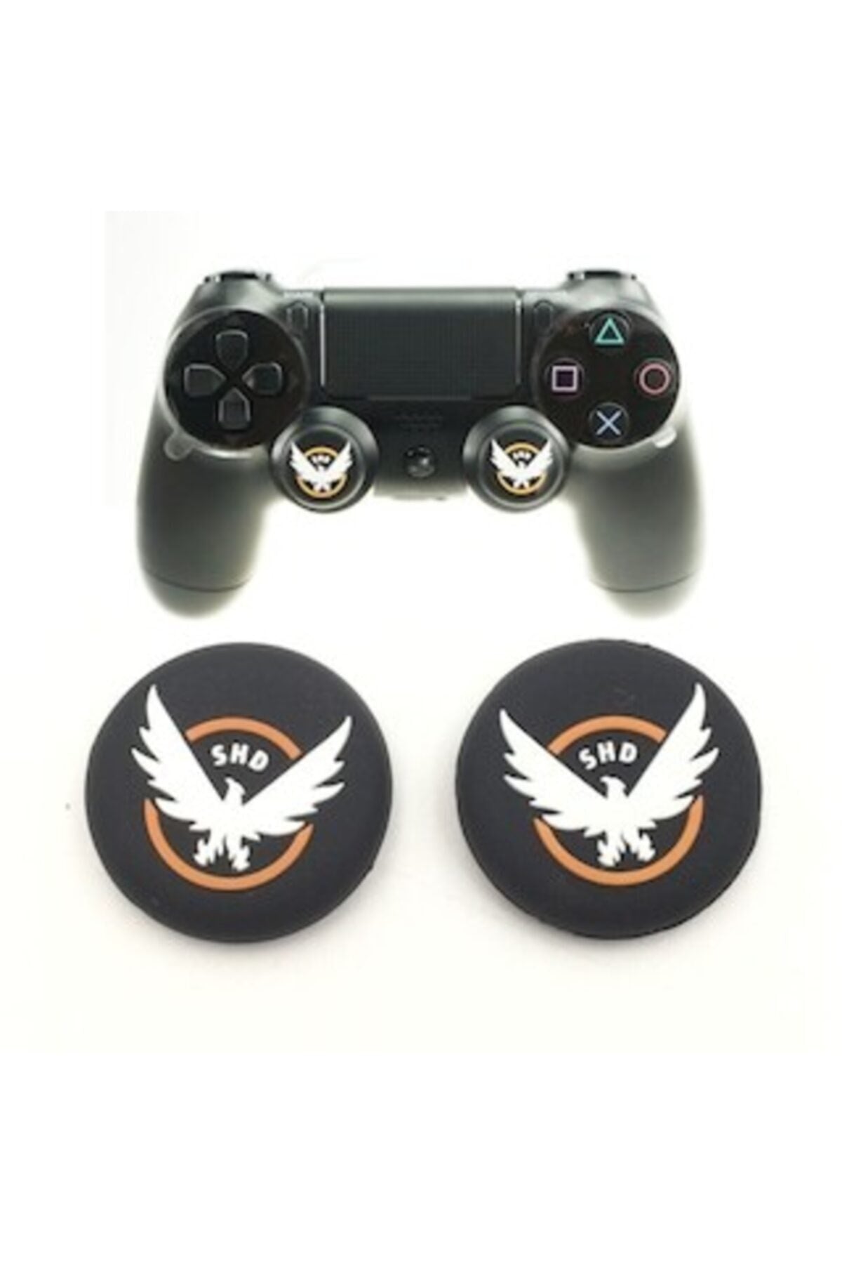 Out Desenli Xbox Ps4 - Ps5 - Xbox S - Xbox X Uyumlu Analog Koruyucu-2 Adet The Division