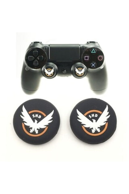 Out Desenli Xbox Ps4 - Ps5 - Xbox S - Xbox X Uyumlu Analog Koruyucu-2 Adet The Division