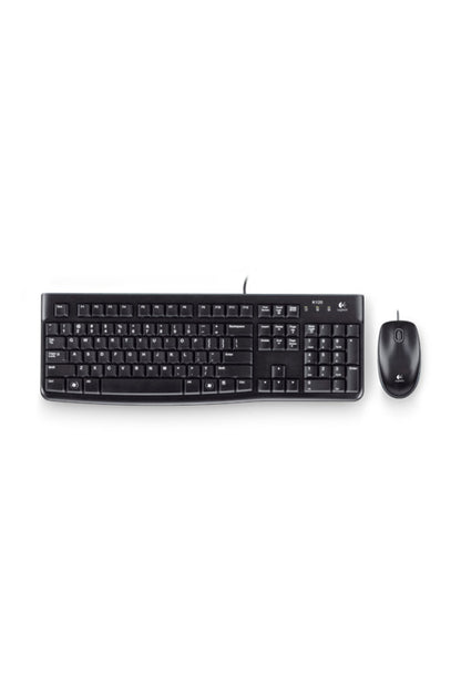 Logitech Mk120 Kablolu Q Klavye-mouse Set Siyah