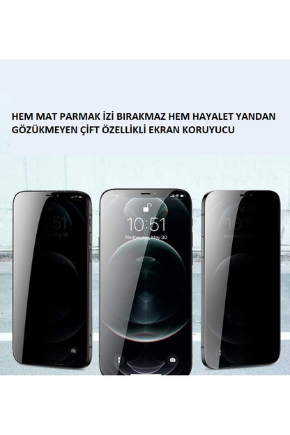 Iphone 13 Mini Mat Hayalet Seramik Ekran Koruyucu