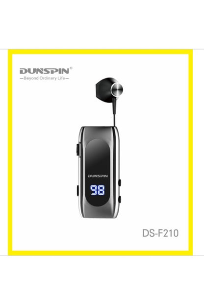 Ds-f210 Led Ekranlı Makaralı Bluetooth Kulaklık – 25 Saat Kesintisiz Kullanım