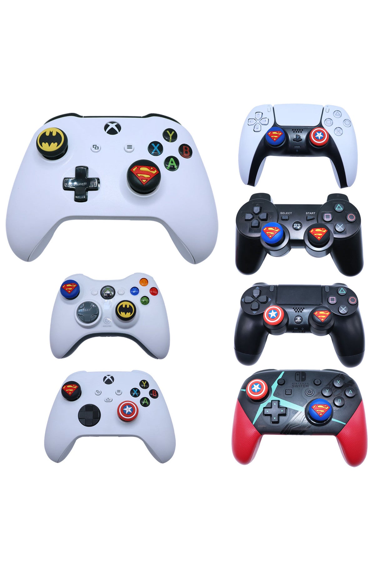 Korsan Maymun Xbox One S/one X/xbox E/xbox 360 Analog Koruyucu Silikon Pad