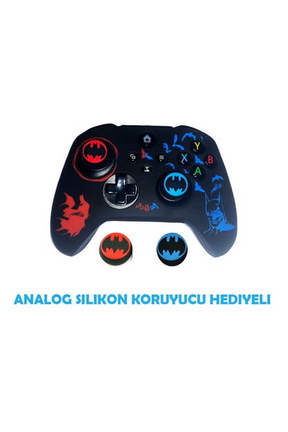 Xbox Series S/series X Batman Koruyucu Silikon Kılıf + Analog Silikon Koruyucu