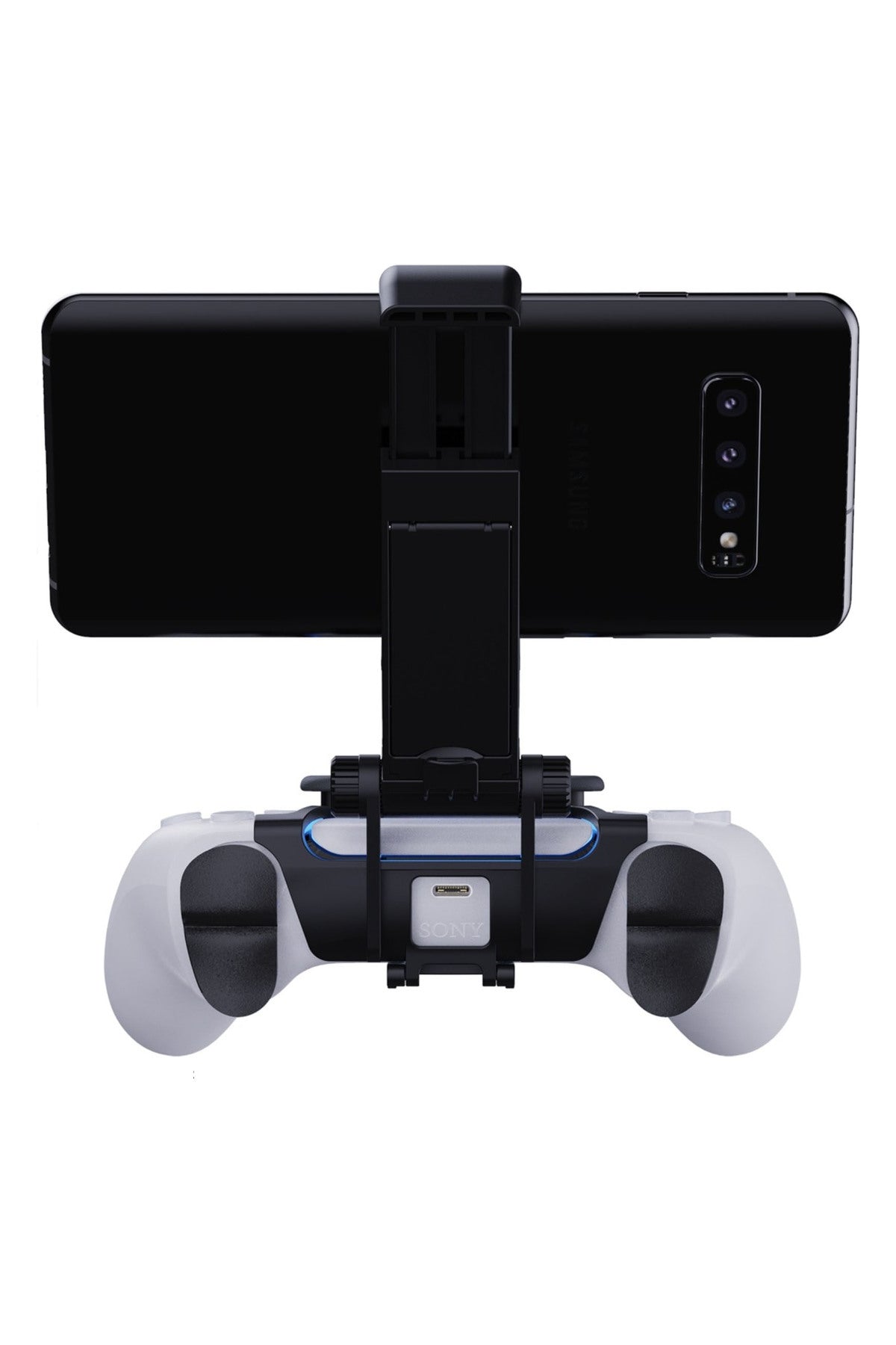 Ayarlanabilir Ps5 Oyun Kolu Telefon Tutucu Siyah