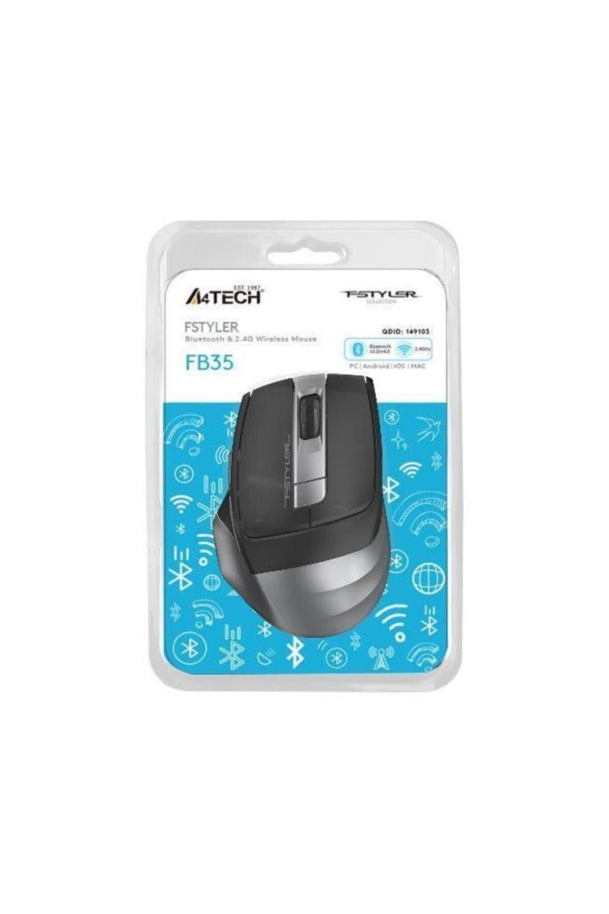 Fb35 Yeşil Kablosuz Mouse