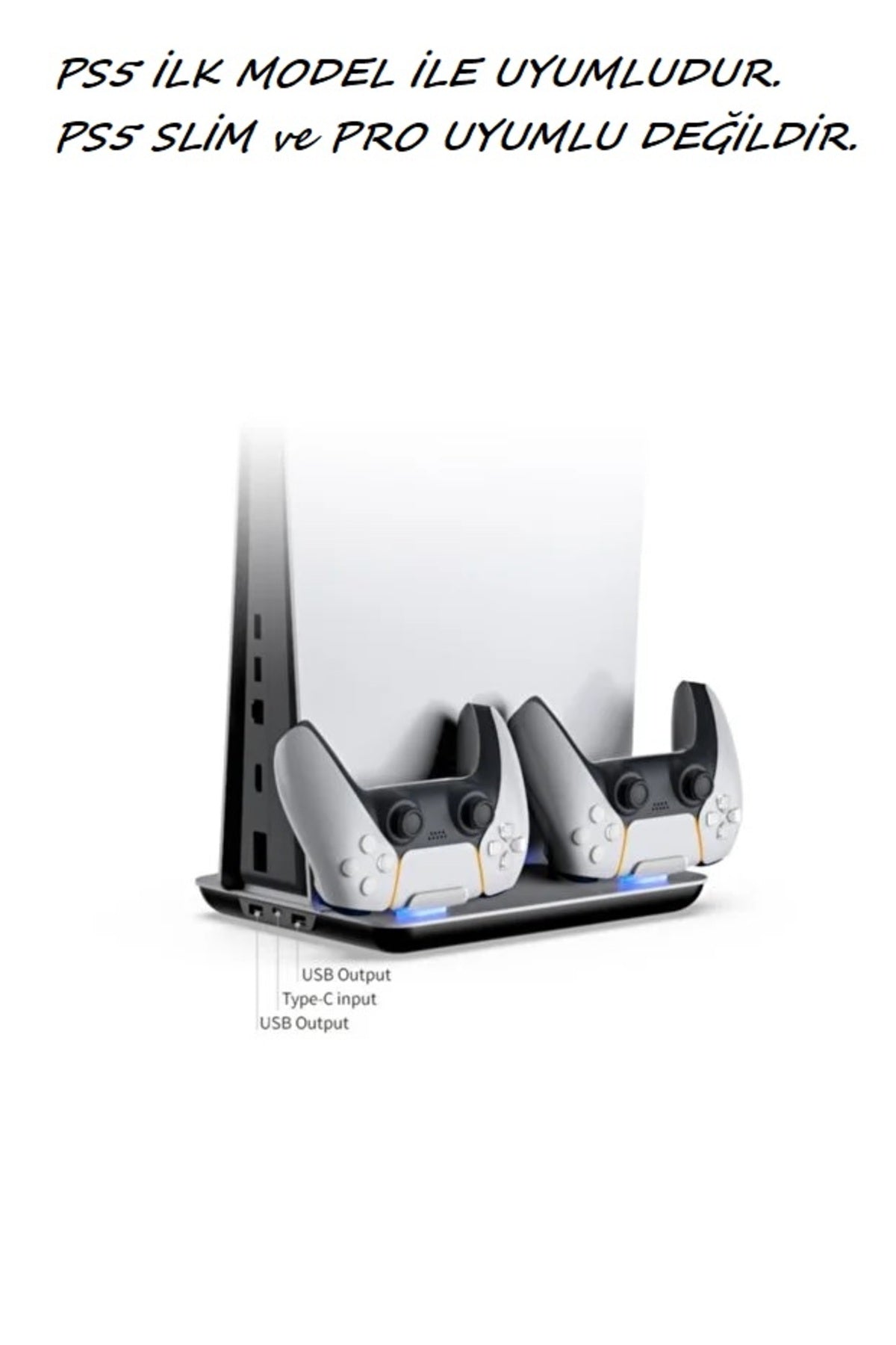 Dobe Tp5 05102 Ps5 Dijital Ps5 Disk Sürüm Uyumlu Şarj Stand Soğ