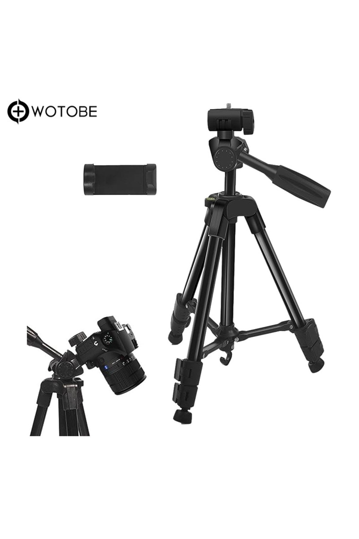Apple Uyumlu 360 Derece Ayarlanabilir Android iOS Kamera Telefon Tutucu Sabitleyici Tripod