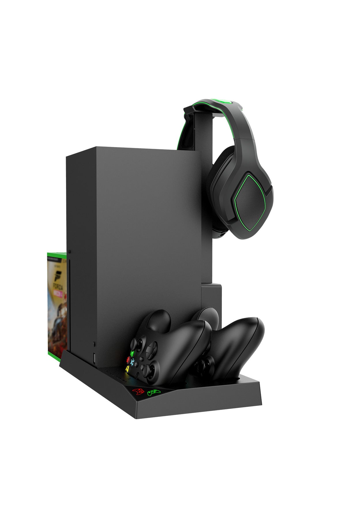 Xbox Series X Çok Amaçlı Şarj İstasyonu Stand Askılı Soğutucu Şarj Edilebilir Pil Set