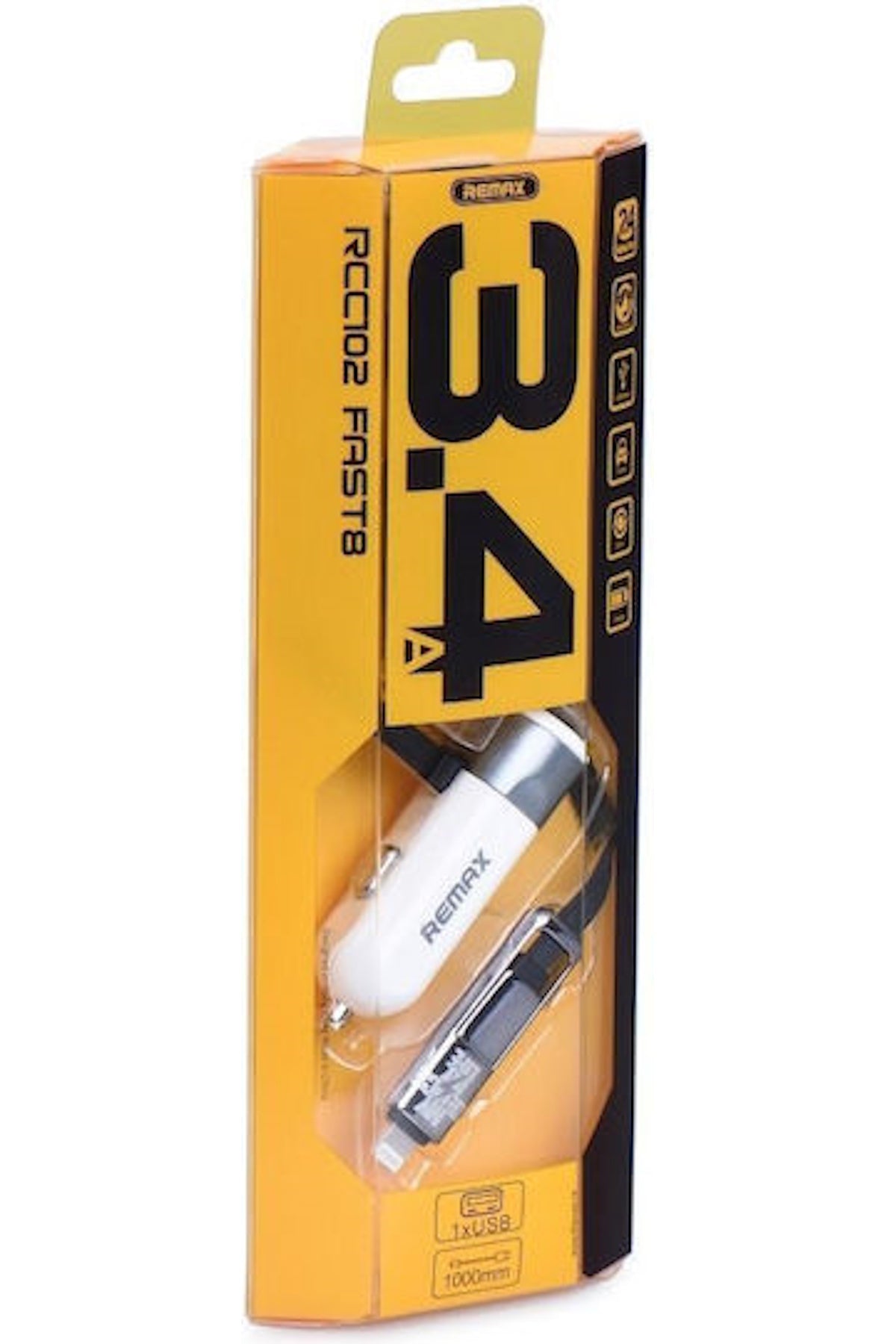3.4 Mah Dual Usb Kablolu Turbo Araç Şarjı