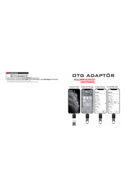 Lightning USB 3.0 OTG usb Kart Okuyucu, USB Tak Çalıştır Dönüştürücü