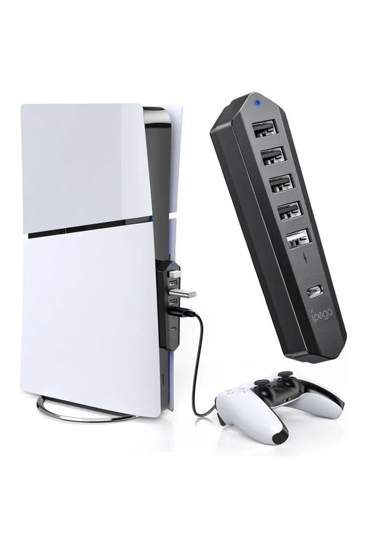 Pg-p5s003 Ps5 Slim Disk / Dijital 6in1 Usb Hub Çoklayıcı Adaptörü