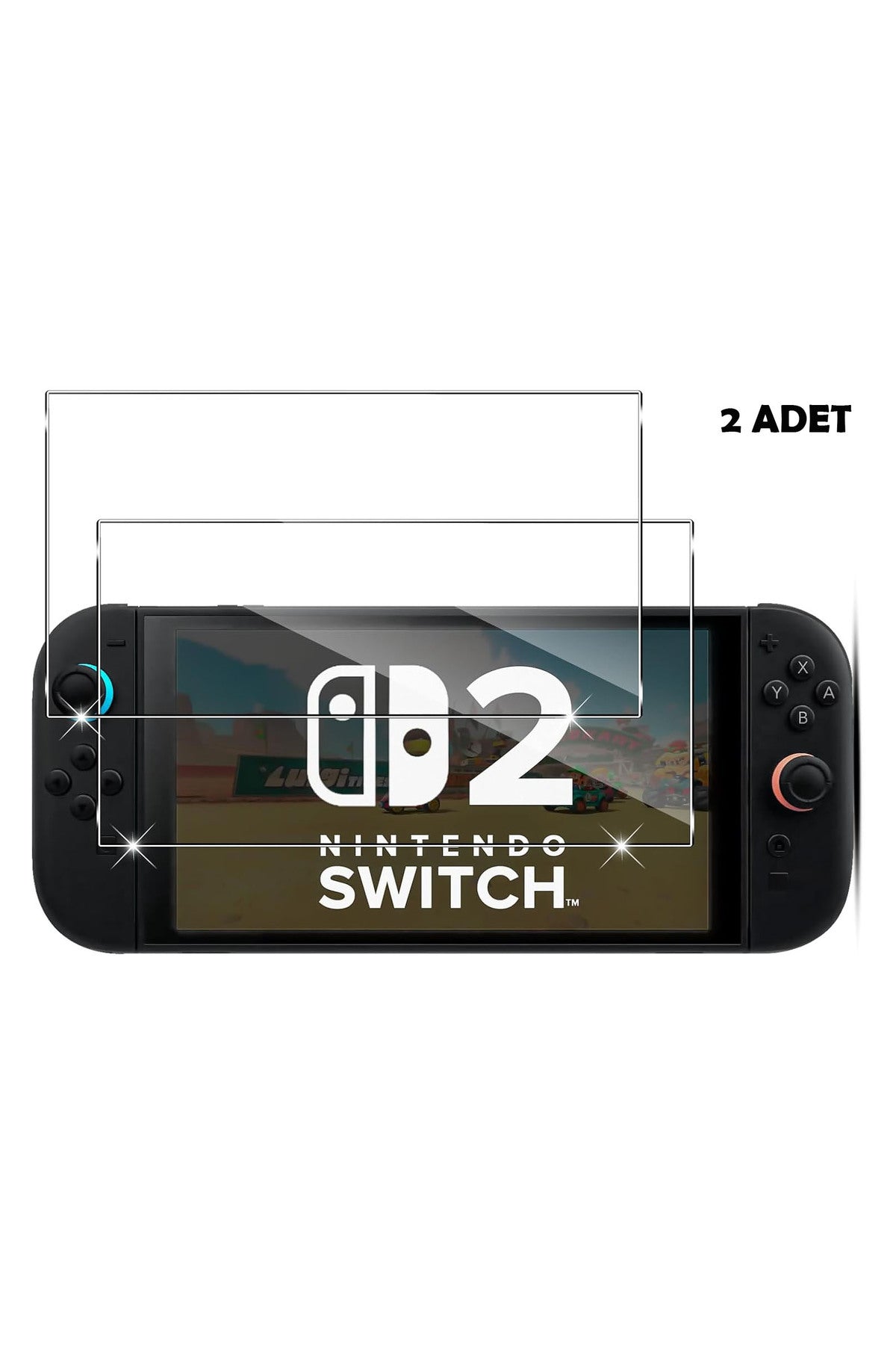 Nintendo Switch 2 9H Nano Ekran Koruyucu 2'li Paket