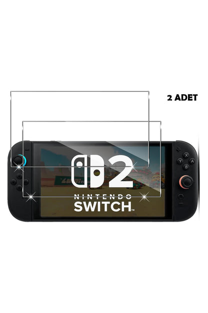 Nintendo Switch 2 9H Nano Ekran Koruyucu 2'li Paket