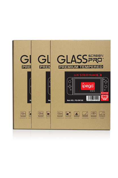 Pg-sw100 Switch Oled Temperli Hd Ekran Koruyucu Parmak İzi Ve Yağ Kirliliği Önleyici