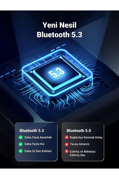 Bluetooth Usb Adaptör Versiyon 5.3 Stick Dongle Edr & Ble Windows 11/10/8.1/7 Uyumlu HDMI