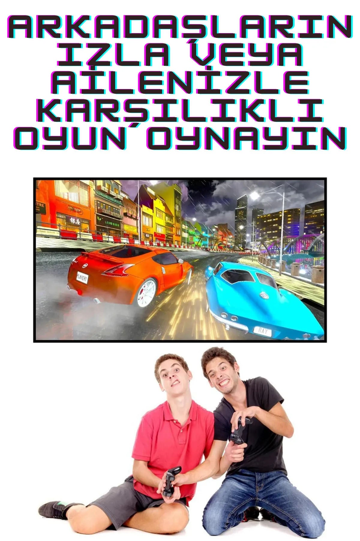 Gt-65 Youtube,netflix,google Android Tv Box 10000 Game Kablosuz Kol Retro Arcade Oyun Konsolu Siyah