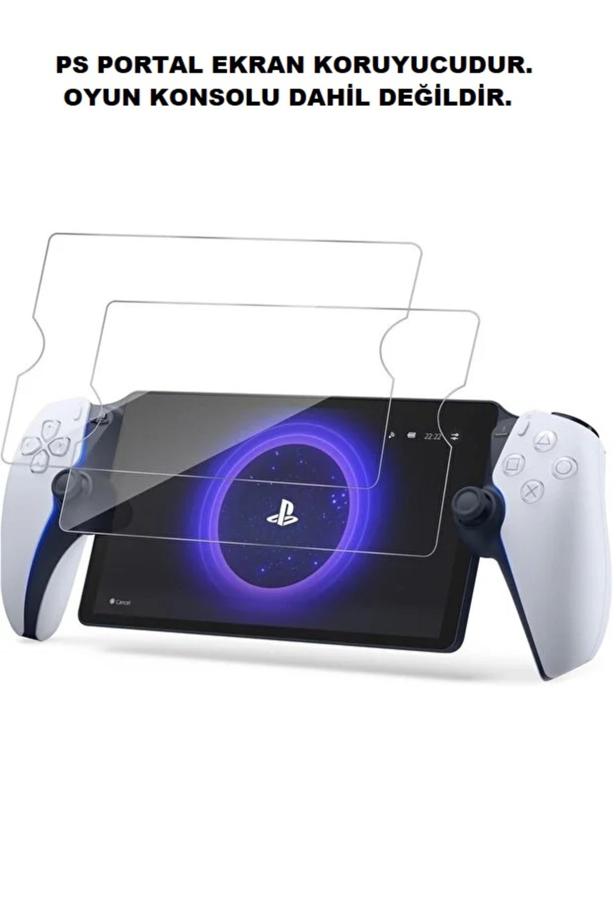 Playstation Ps Portal Oyun Konsolu 9h Nano Temperli Cam Ekran Koruyucu-2 Adet