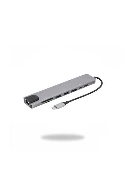 8in1 USB Type-C HDMI Girişli USB Çoklayıcı - C81U