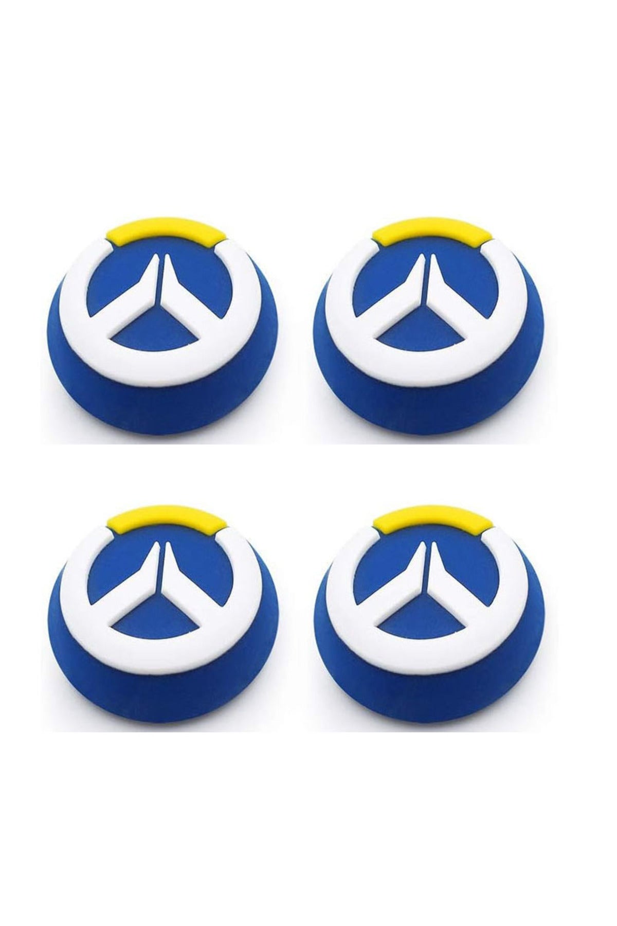 Overwatch Ps5/ps4/ps3/xbox One/one X/one S/series X/series S 3d Analog Silikon Koruyucu -4 Adet Overwatch 4