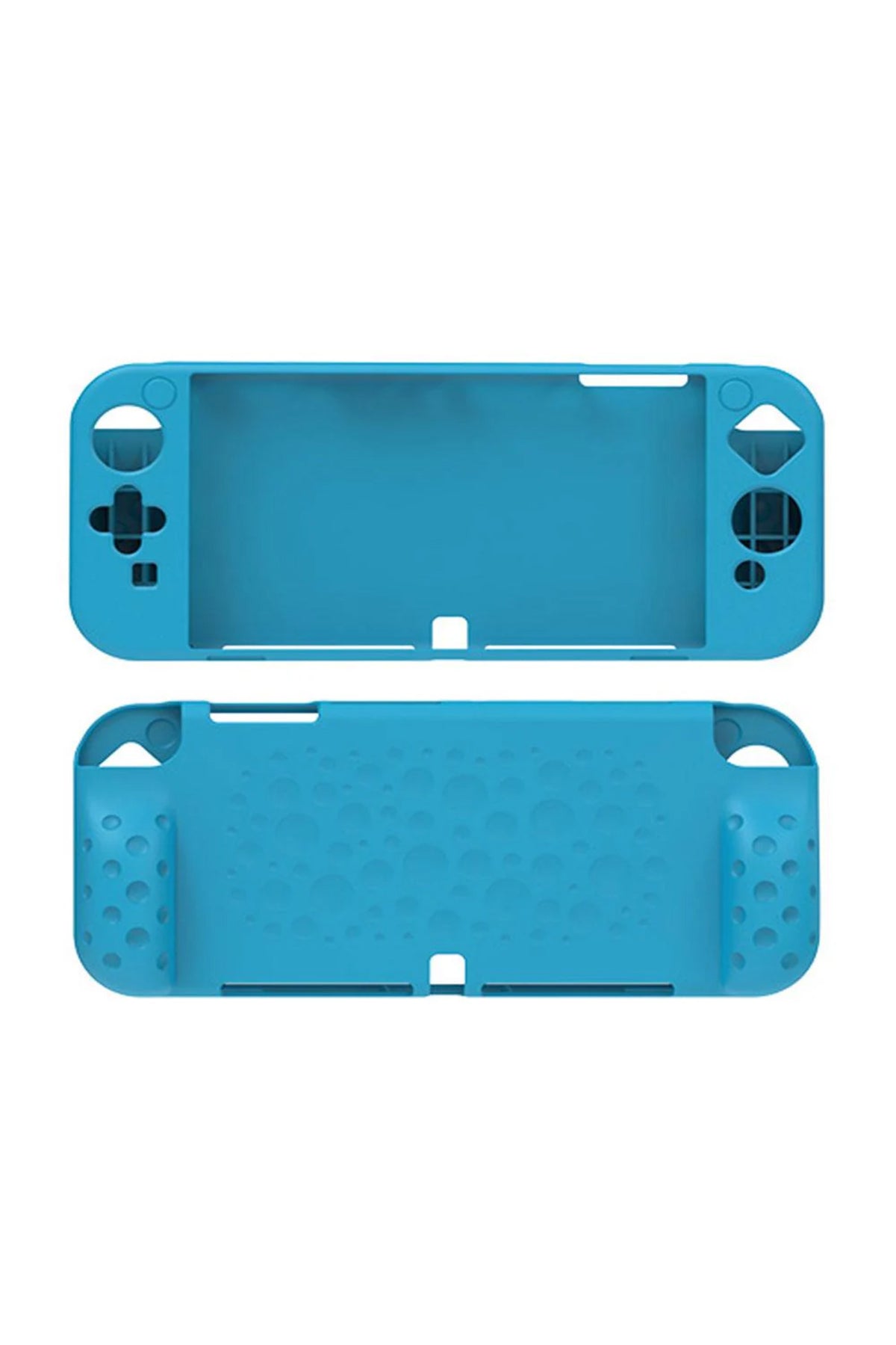 Nintendo Switch Oled El Destekli Grip Tasarımlı Koruyucu Silikon Kılıf Mavi