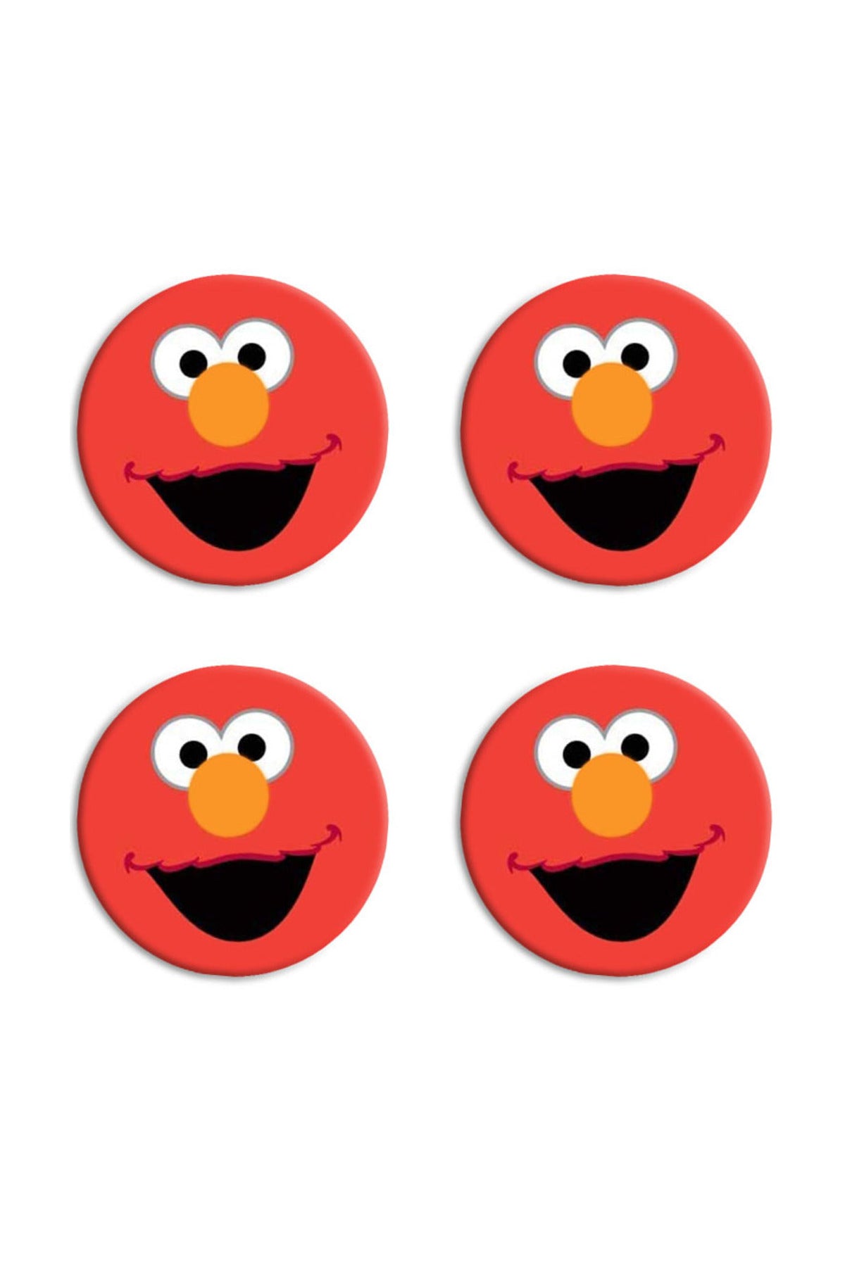 Elmo Ps5/ps4/ps3/xbox One/one X/one S/series X/series S 3d Analog Silikon Koruyucu -4 Adet Elmo-4