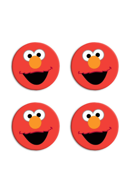 Elmo Ps5/ps4/ps3/xbox One/one X/one S/series X/series S 3d Analog Silikon Koruyucu -4 Adet Elmo-4