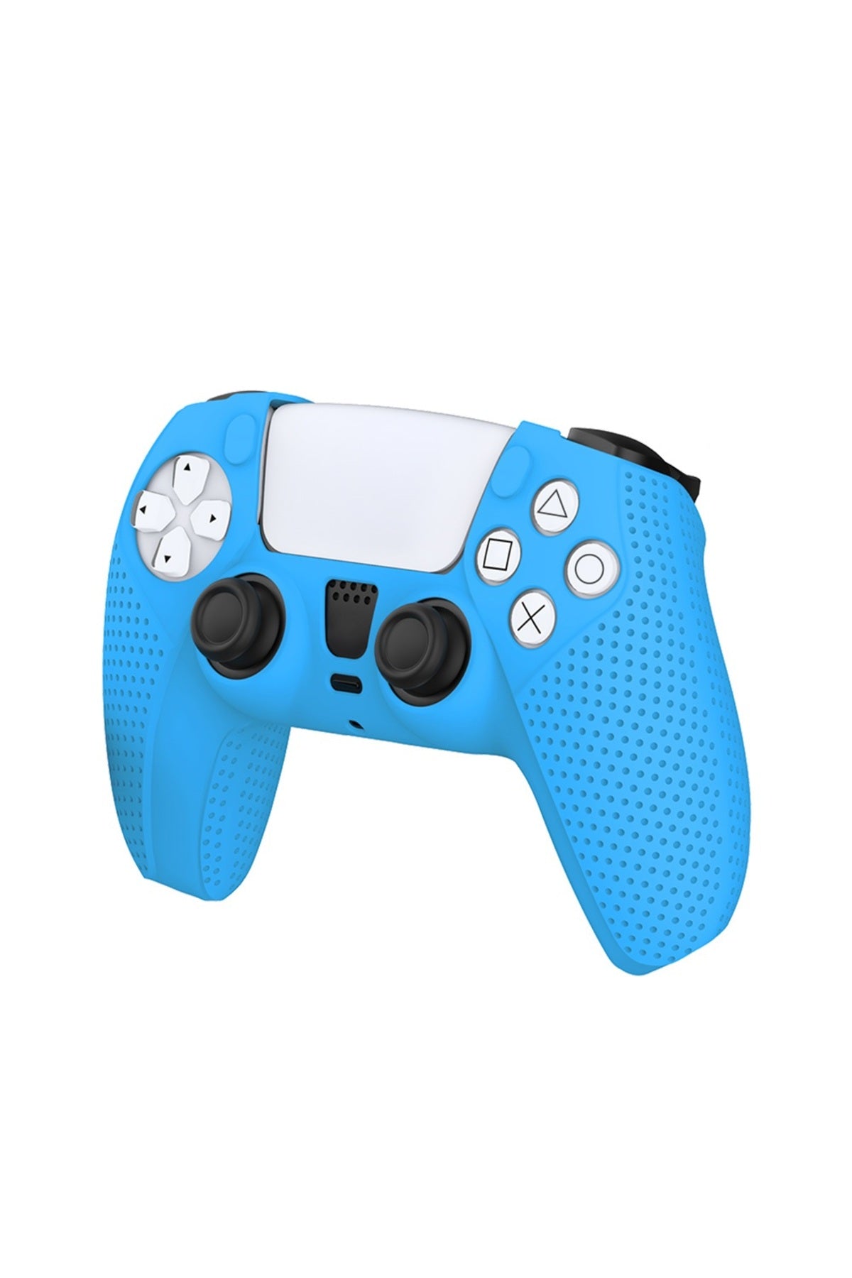 Resident Evıl Desenli Sony Ps5/ps4/ps3 Uyumlu Analog Koruyucu Silikon Pad Mavi