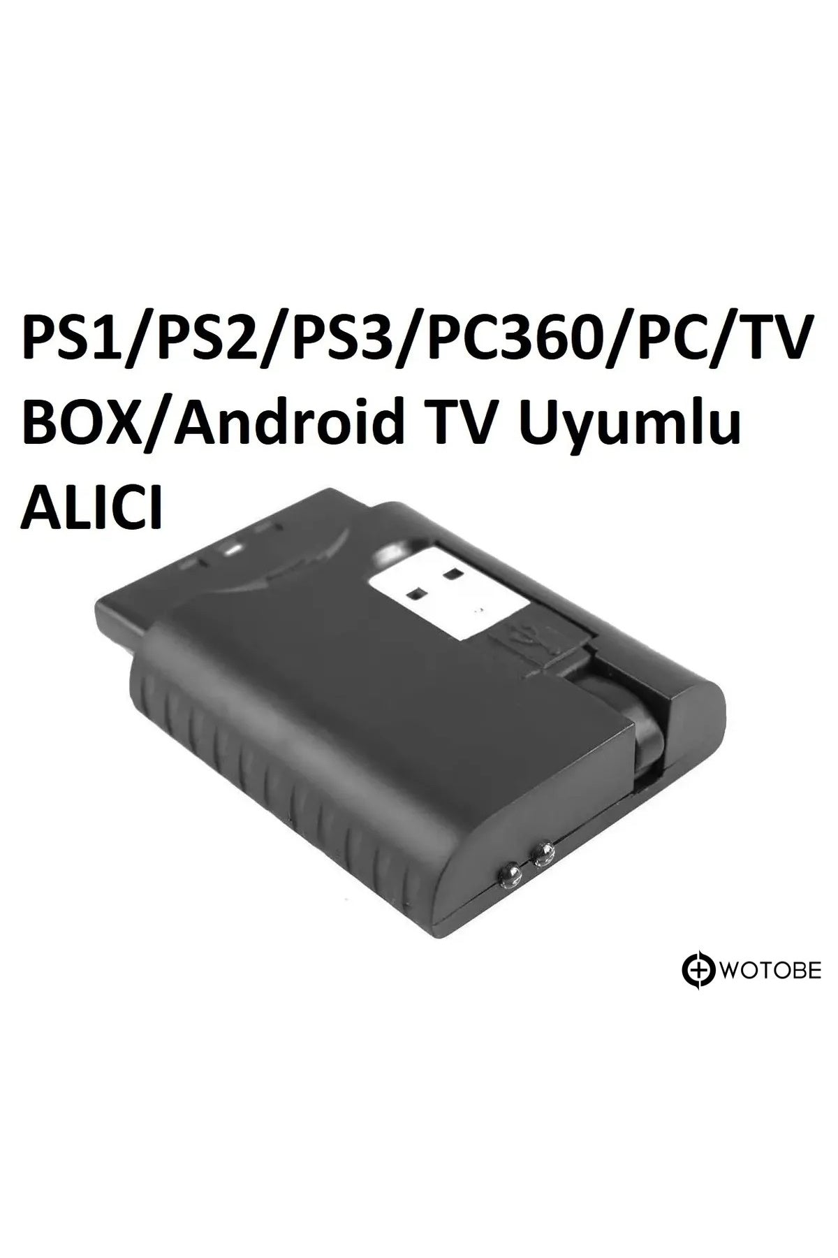 2.4g Ps1 Ps2 Ps3 Pc Android Tv Tv Box Android Telefon Uyumlu Titreşimli Kablosuz Joystick Beyaz