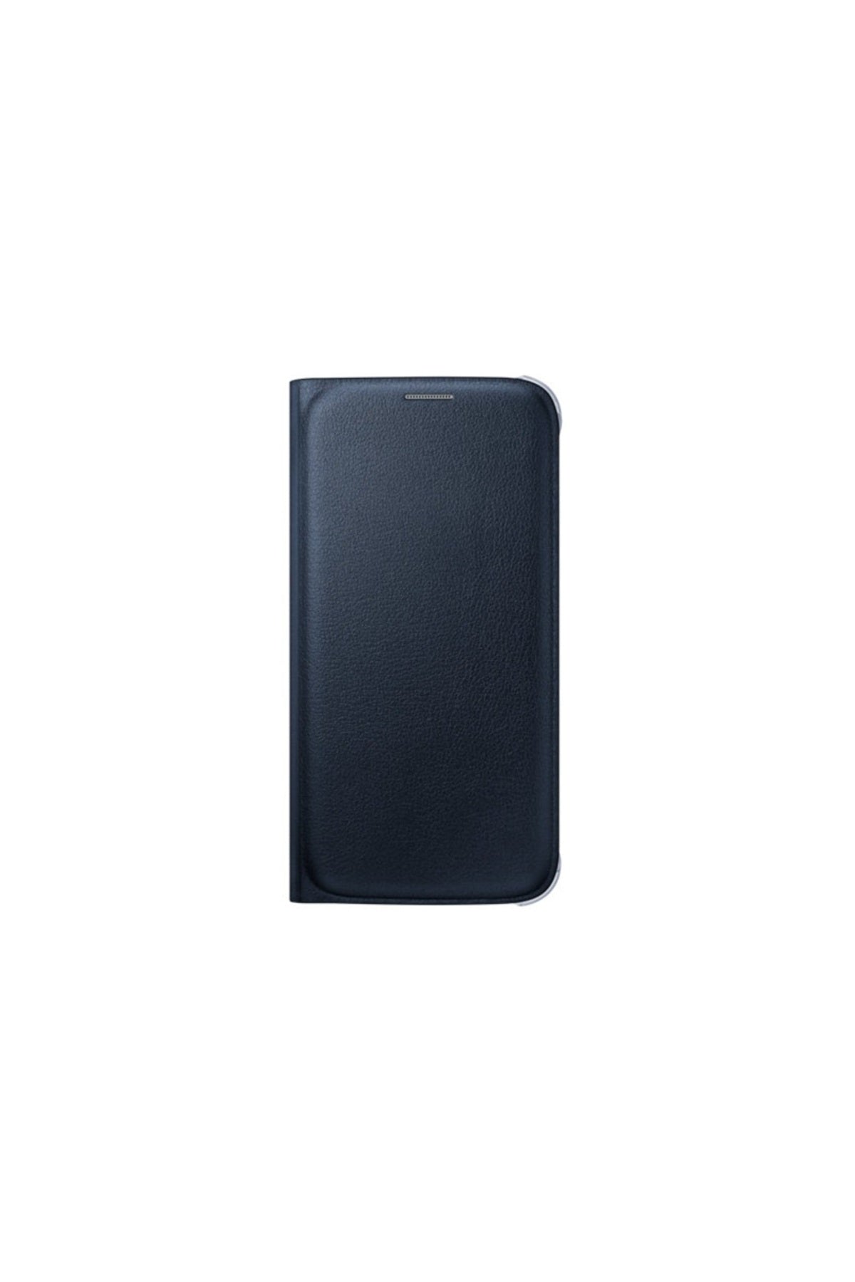 Samsung Galaxy S6 Flip Wallet Deri Orjinal Lacivert- Ef-wg920pbe Siyah Kılıf