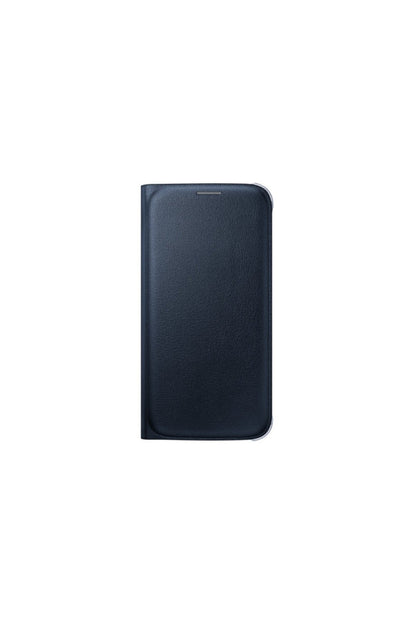 Samsung Galaxy S6 Flip Wallet Deri Orjinal Lacivert- Ef-wg920pbe Siyah Kılıf