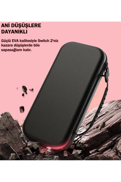 Switch 2 Uyumlu Toz Geçirmez Taşıyıcı Kılıf - NS2-PC