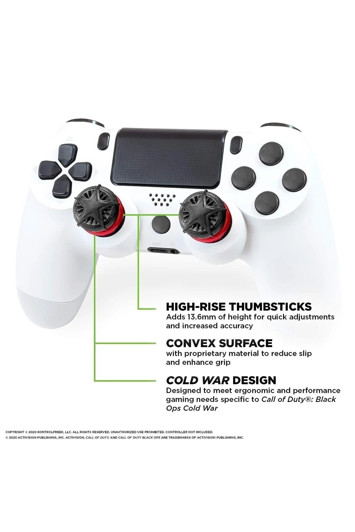 Call Of Duty Cold War Ps4/ps5 Fpsfreek Performans Analog Koruyucu Ve Yükseltici Uyumlu
