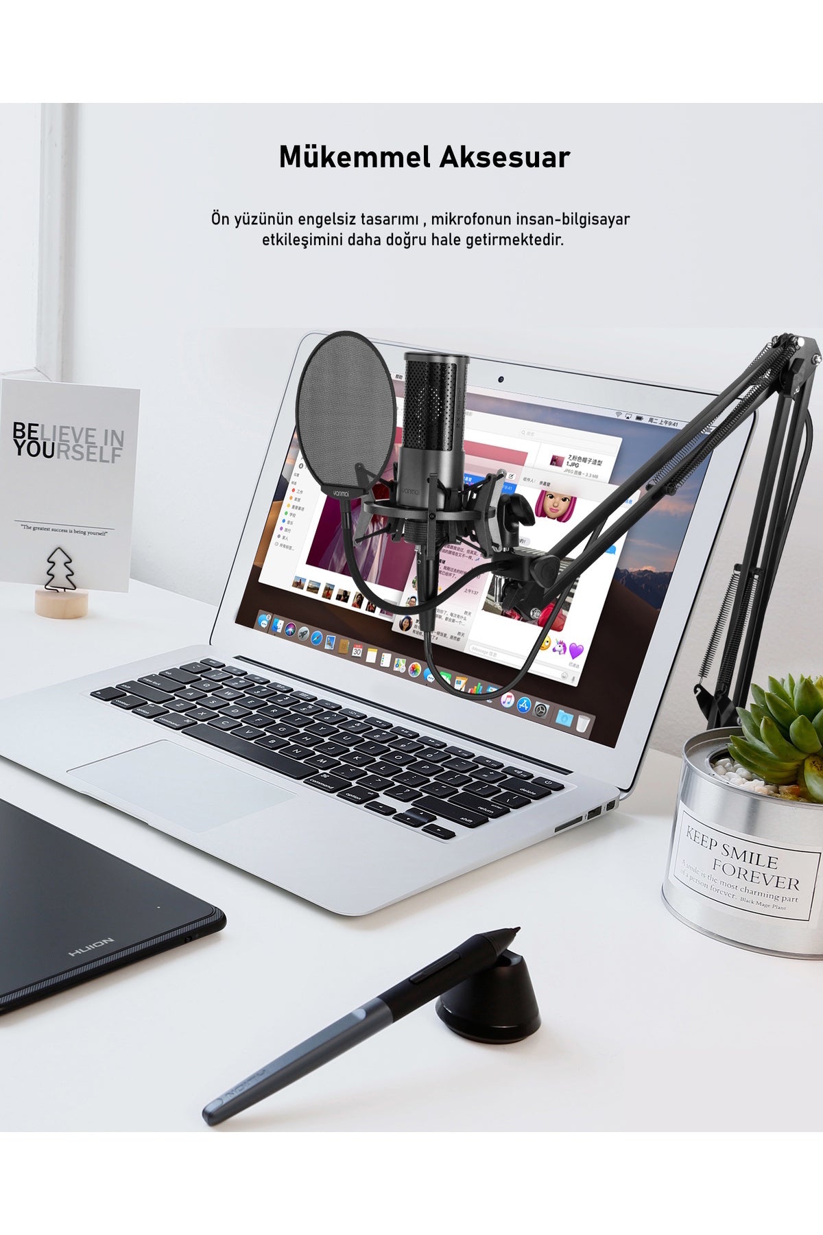 MICPRO X2 Kardioid Condenser Stüdyo Mikrofonu