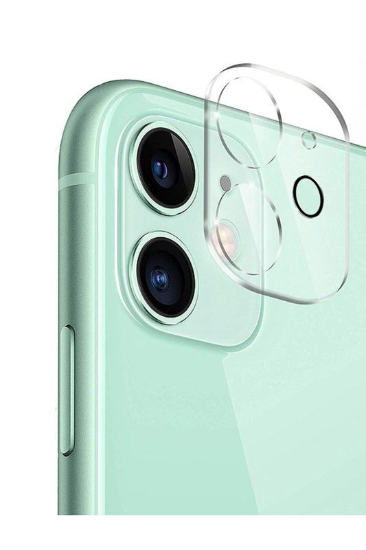 Apple Uyumlu iPhone 11 Kamera Lens Koruma Camı Şeffaf