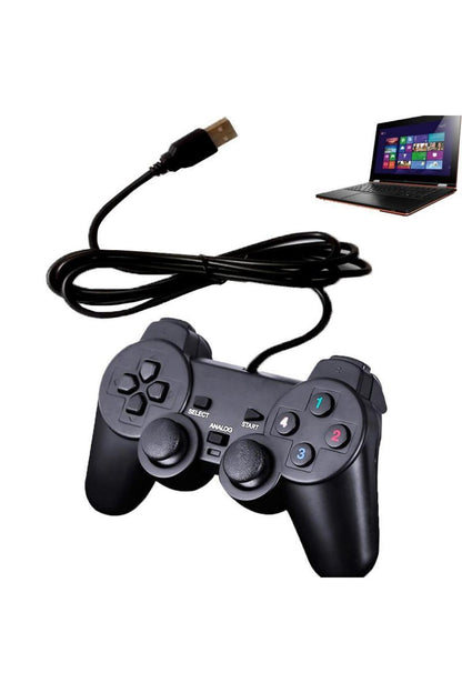 Pc Usb Kablolu Analaog Double Titreşimli Oyun Kolu