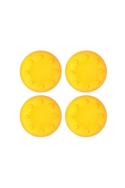 Renkli Xbox One S/one X/xbox E/xbox 360 Analog Koruyucu Silikon Pad Sarı