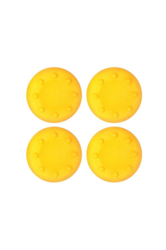 Renkli Xbox One S/one X/xbox E/xbox 360 Analog Koruyucu Silikon Pad Sarı