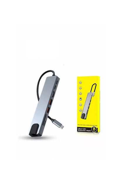 8in1 USB Type-C HDMI Girişli USB Çoklayıcı - C81U