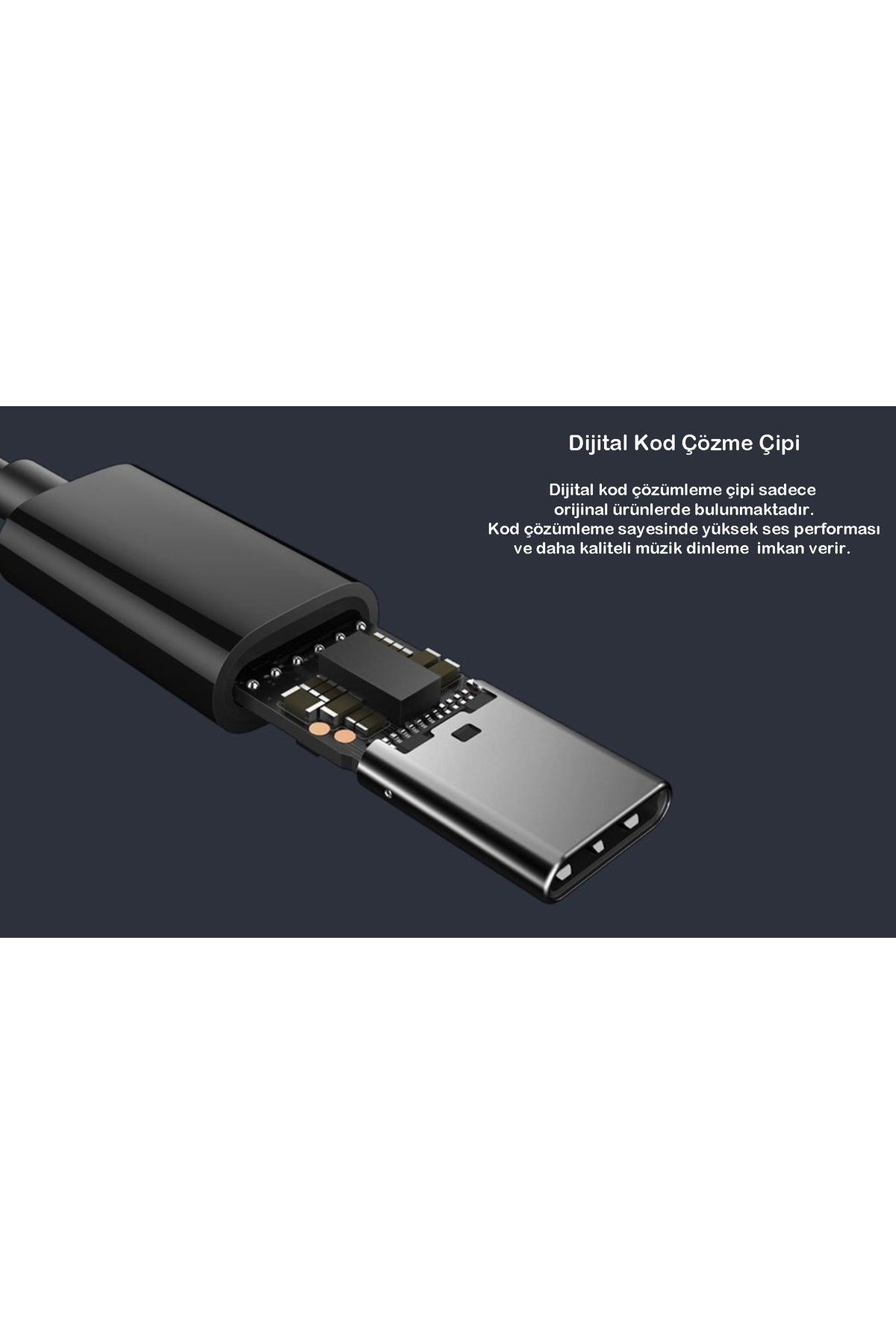 Hi-res Dual Driver Bre01jy Type-c Stereo Kulak Içi Kulaklık