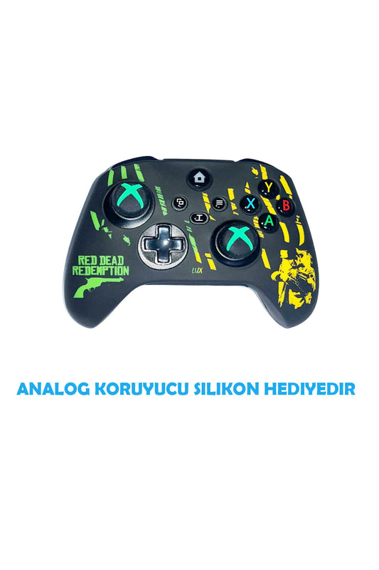 Xbox Series S/series X Red Dead Redmeption Koruyucu Silikon Kılıf + Analog Silikon Koruyucu