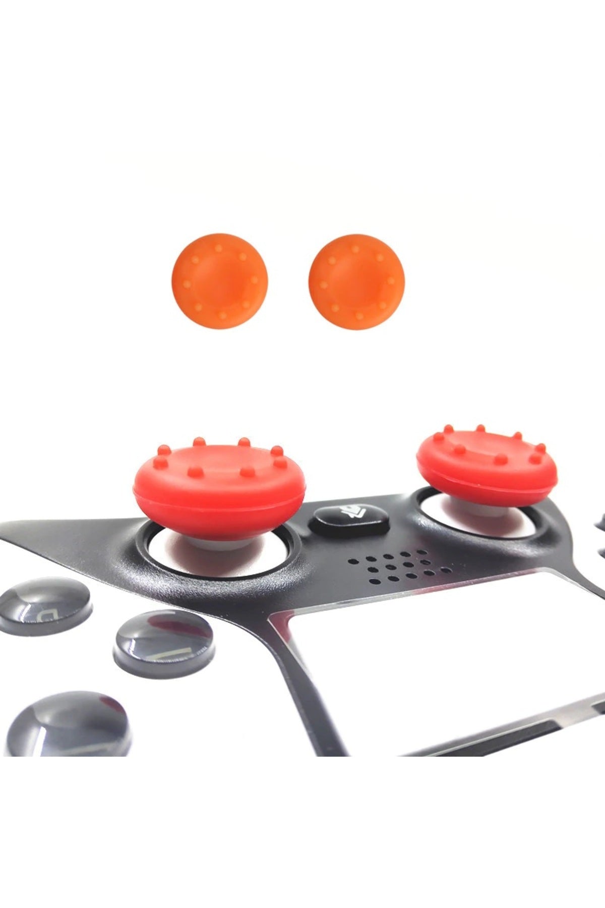 Desenli Sony Ps5/ps4/ps3 Analog Koruyucu Silikon Pad-step Model Karma