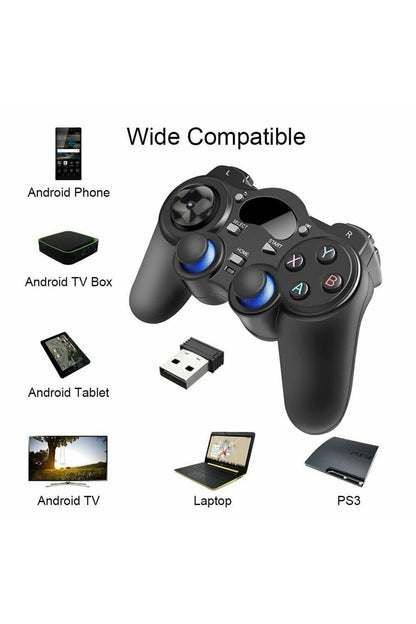Kablosuz 2.4g Gamepad Oyun Kolu Ps3,pc,android Akıllı Tv,tablet,kablosuz Oyun Kolu